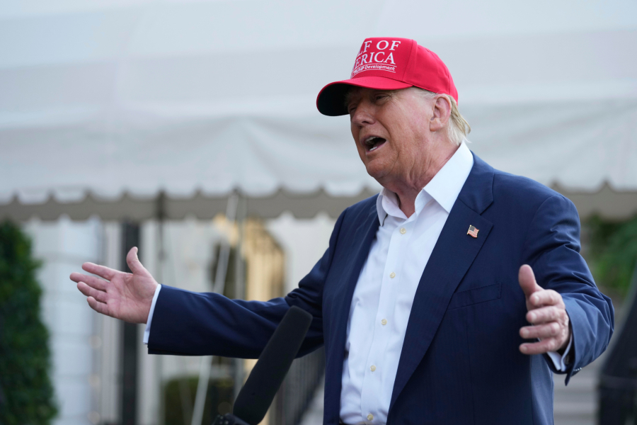 Τραμπ: Ελπίζω να επιτευχθεί εκεχειρία στη Γάζα «κάποια στιγμή την επόμενη εβδομάδα»