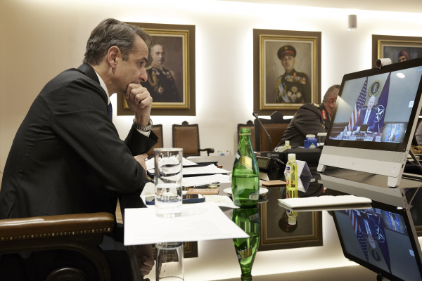 Σύνοδος Κορυφής ΝΑΤΟ με συμμετοχή Φινλανδίας, Σουηδίας - «Απειλή για την παγκόσμια ειρήνη ο αναθεωρητισμός» δήλωσε ο Μητσοτάκης