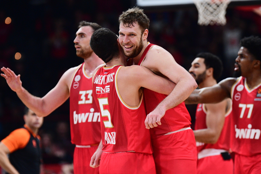 Στις 14 νίκες ο Ολυμπιακός: Νίκη με 112-69 επί της Μπάγερν