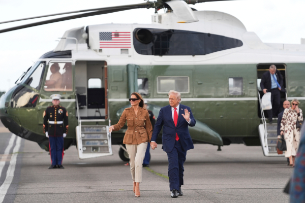 Αναγκαστική προσγείωση για το ελικόπτερο του Ντόναλντ Τραμπ
