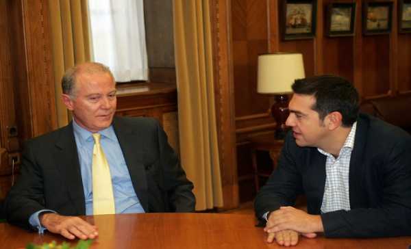 Συνάντηση Προβόπουλου με Τσίπρα στον απόηχο των δηλώσεων Στουρνάρα (φωτο:ΑΠΕ)