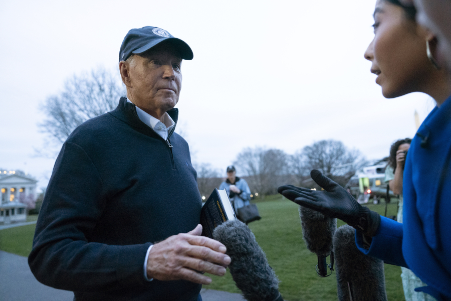 Αεροπορική ρίψη βοήθειας στη Γάζα ανακοίνωσε ο Μπάιντεν, αν και... μπέρδεψε πάλι τις χώρες