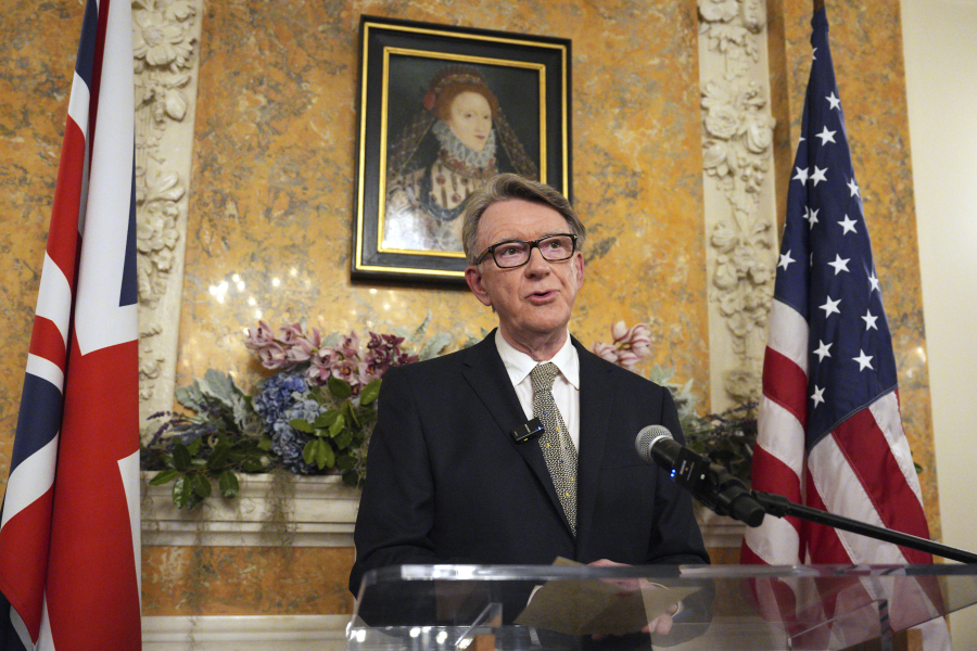 Αρχεία Έπσταϊν: Παραιτείται ο Πίτερ Μάντελσον από την Βουλή των Λόρδων