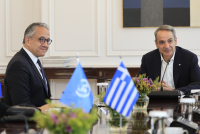 Συνάντηση Μητσοτάκη με τον Γενικό Διευθυντή της UNESCO – Στο τραπέζι η επιστροφή των Γλυπτών του Παρθενώνα