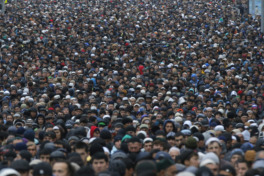 Ο παγκόσμιος πληθυσμός την Πρωτοχρονιά θα ξεπεράσει τα 8,09 δισεκατομμύρια