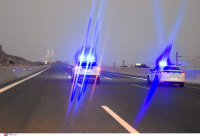 Καραμπόλα στην εθνική οδό Αθηνών - Κορίνθου