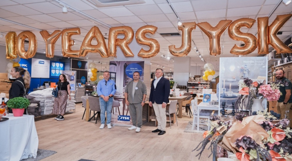 Η JYSK γιορτάζει 10 χρόνια στην Ελλάδα