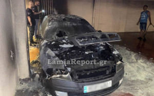 Έκαψαν το αυτοκίνητο πρώην Αρχιφύλακα των φυλακών Δομοκού - «Δεν μπορούσαμε να αναπνεύσουμε»