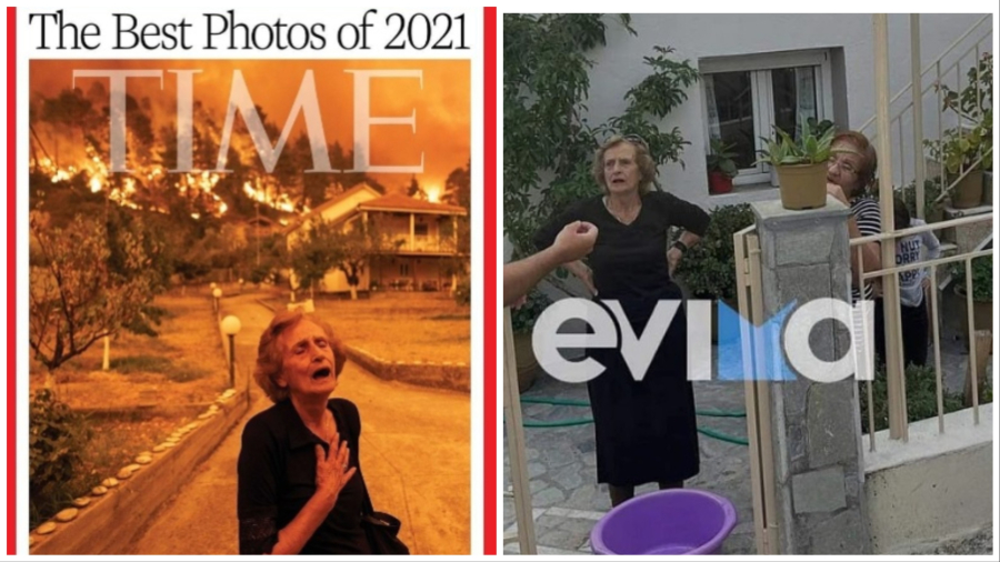 Συγκλονίζει η κυρία Παναγιώτα που το 2021 κάηκε το σπίτι της -Τώρα το χωριό της βούλιαξε στις λάσπες