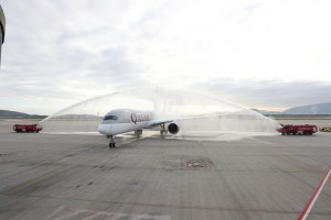 H Qatar Airways έφερε στην Αθήνα το Airbus A350