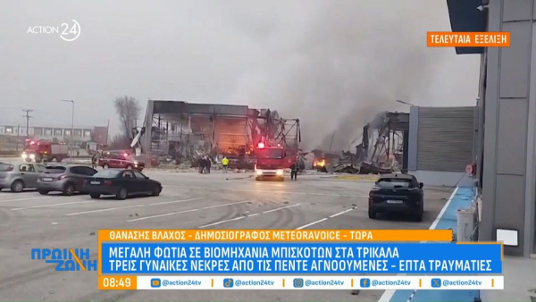 Η ανακοίνωση της «Βιολάντα» για την φωτιά και τις 4 νεκρές γυναίκες