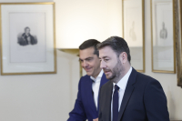 «Μάχη» Τσίπρα - Ανδρουλάκη στη Β´ Πειραιά