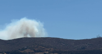 Μαίνεται η φωτιά στην Πάρο - Ενισχύονται οι πυροσβεστικές δυνάμεις