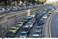 Διακοπή κυκλοφορίας στη λεωφόρο Κηφισίας στο ύψος του ΚΑΤ
