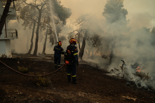 Σε επιφυλακή για φωτιά σήμερα σε Αττική, Εύβοια και Βοιωτία