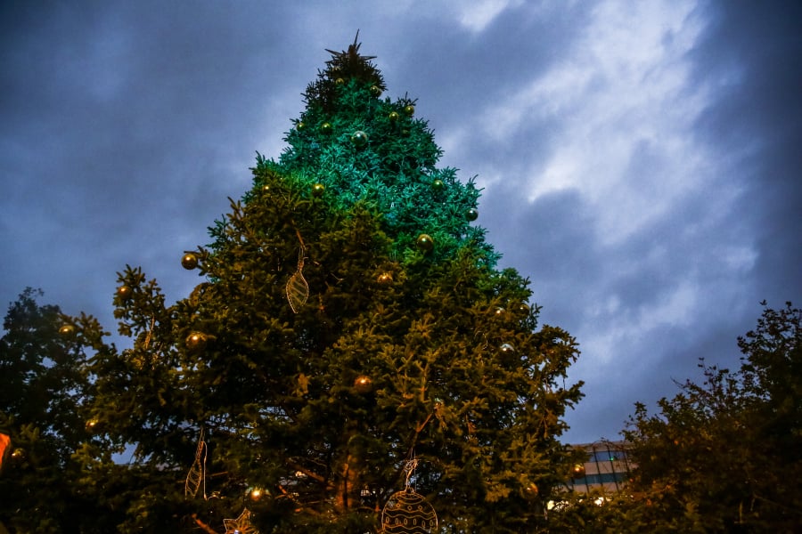 Χριστούγεννα 2025: Αυτή την ώρα η φωταγώγηση του χριστουγεννιάτικου δέντρου στο Σύνταγμα (εικόνες)