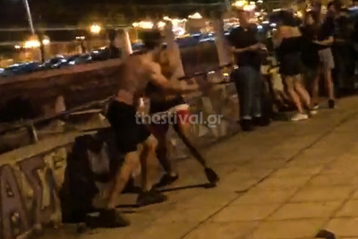 Βίντεο σοκ: Η στιγμή της δολοφονίας του 24χρονου Αλγερινού στη Θεσσαλονίκη (βίντεο)
