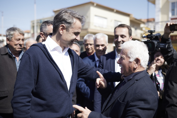 Μητσοτάκης από Σουφλί: «Λυπάμαι που κάποιοι δεν θέλουν να γίνει ο φράχτης με ευρωπαϊκά λεφτά»