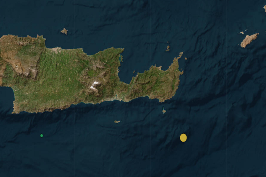 Σεισμός ανοιχτά του Λασιθίου