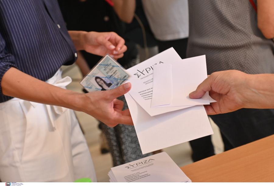 Εκλογές ΣΥΡΙΖΑ: Μεγάλη συμμετοχή ψηφοφόρων στις κάλπες