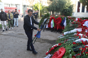 Χ. Δούκας: Θέλουμε να κρατάμε ζωντανή στην Αθήνα την παρακαταθήκη του Πολυτεχνείου