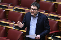 Ηλιόπουλος: Να αποσύρει το υπ. Εργασίας το νομοσχέδιο που προέκυψε από συμφωνία με Παναγόπουλο