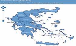 Online o χάρτης του πληθυσμού στην Ελλάδα