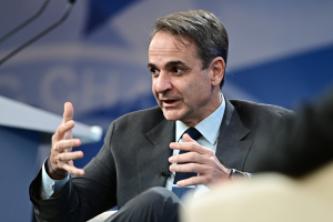Συνάντηση Μητσοτάκη με τον CEO της Telekom