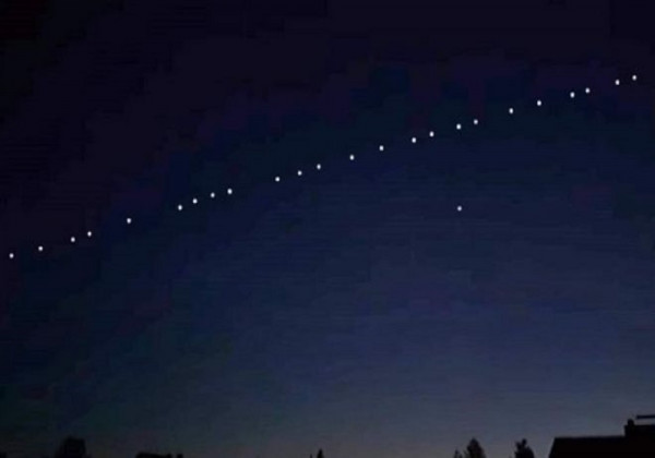 Αναστάτωσαν τους κατοίκους της Ξάνθης «περίεργα» φωτεινά αντικείμενα στον ουρανό (pics)