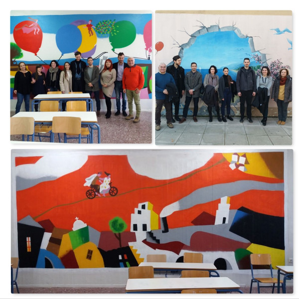 Δήμος Βριλησσίων: Εικαστική παρέμβαση από το 1ο Γυμνάσιο για το Yesclima