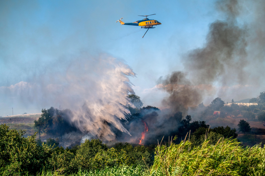Φωτιά τώρα στους Φιλιάτες Θεσπρωτίας, ήχησε «112»