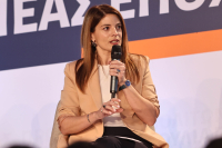 Α. Παπαδοπούλου: Αντίπαλός μας η ΝΔ και οι νεοφιλελεύθερες πολιτικές φτωχοποίησης της κοινωνίας