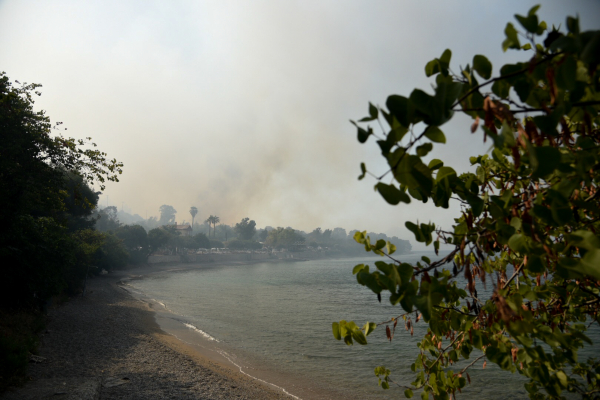 Φωτιά στην Αχαΐα: Απομακρύνθηκαν 110 παιδιά από κατασκήνωση και κάτοικοι από την κοινότητα Λόγγου