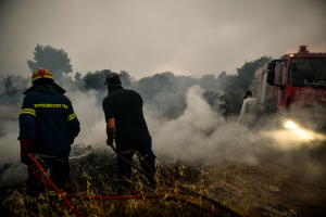 Ζάκυνθος: Φωτιά απειλεί σπίτια στο χωριό Αργάσι - Τα μποφόρ δυσκολεύουν τους πυροσβέστες (εικόνες, βίντεο)