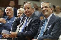 Τι σηματοδοτεί η νέα κοινή εμφάνιση Καραμανλή - Σαμαρά