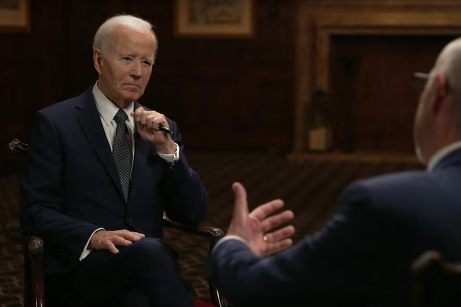 Πέντε σημεία - κλειδιά από την πρώτη συνέντευξη Μπάιντεν μετά την αποχώρησή του από τον Λευκό Οίκο (Βίντεο)