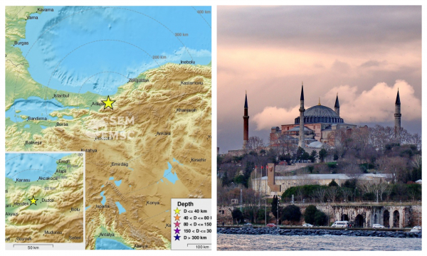 Ισχυρός σεισμός στην Κωνσταντινούπολη