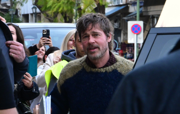 Μπραντ Πιτ: Στο Μενίδι για τα γυρίσματα της ταινίας του – Το στούντιο και οι σκηνές (Βίντεο)