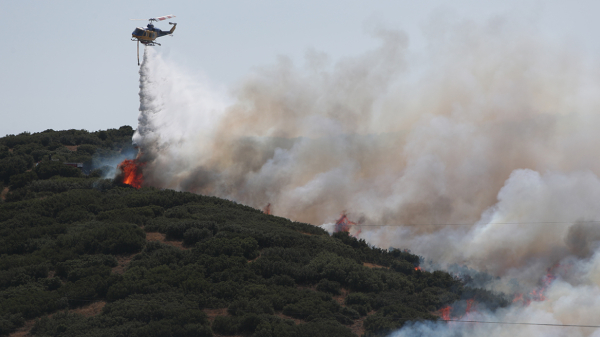 Φωτιά τώρα στο Γομάτι Χαλκιδικής