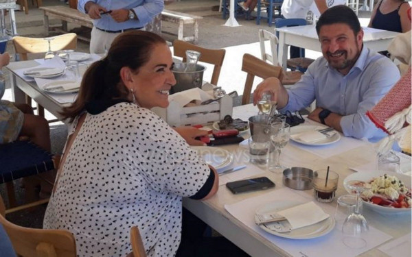 Μπακογιάννη και Χαρδαλιάς πήγαν για... ψαράκι (pics)