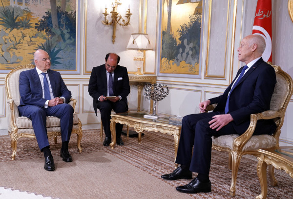 Ικανοποίηση Δένδια από τις θέσεις της Τυνησίας για το λιβυκό ζήτημα