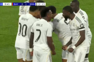 Champions League: Γκολ στο 35'' για τη Ρεάλ - Η απάντηση της Μπάγιερν (Βίντεο)