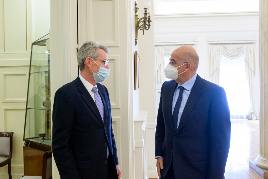 Συνάντηση Δένδια-Πάιατ για την ανατολική Μεσόγειο και όχι μόνο...