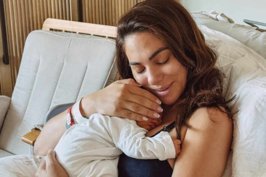 Ευρυδίκη Βαλαβάνη: Η τρυφερή εξομολόγηση μετά τη γέννηση του γιου της (Εικόνες)