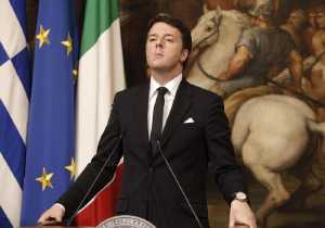 Αισιόδοξος ο Ρέντσι για την οικονομική δραστηριότητα στην Ιταλία