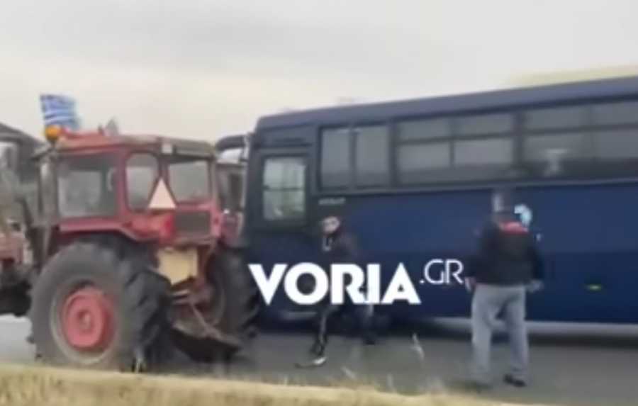 Σέρρες: ΕΔΕ για το... ράλι της κλούβας των ΜΑΤ που εμβόλισε τρακτέρ