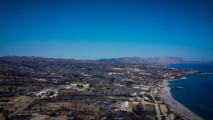Σύσκεψη στη Ρόδο για τα έργα και την αποκατάσταση των ζημιών από την πυρκαγιά