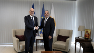Συνάντηση Δένδια-Πάλμα στην Κύπρο - Τι συζήτησαν