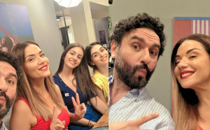 Μελέτης Ηλίας: Μοιράστηκε backstage στιγμιότυπα με το τηλεοπτικό του «Σόι»