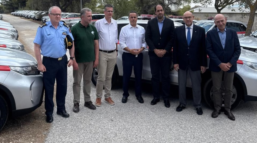 Ενίσχυση της δασικής υπηρεσίας με 50 νέα SUV 4x4 μέσω ΑΙΓΙΣ